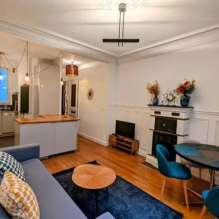 아파트 Guestready - Pleasant Apt For 4 Near Sacre-couer